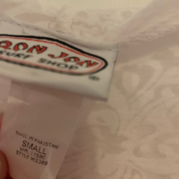 🌸🌊⛵🌺 NWOT Ron Jon surf shop Las Vegas sheer top - Picture 2 of 3